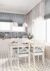 Дизайн-проект кухни-гостиной в коттедже в стиле прованс для семейной пары. Заказать дизайн интерьера во Владивостоке